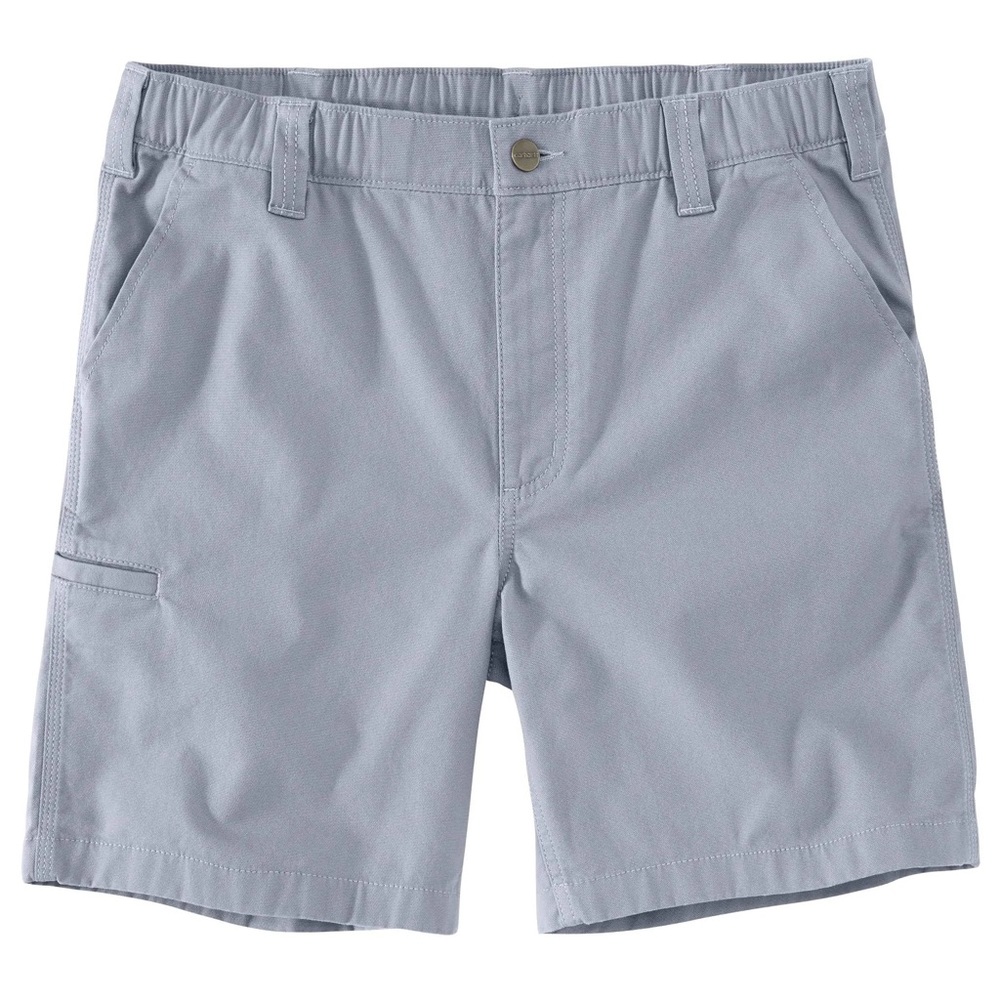 Carhartt Big Man Rugged Flex Relaxed Fit Canvass 8in Grey Shorts 54 waist NWT - Picture 3 of 8